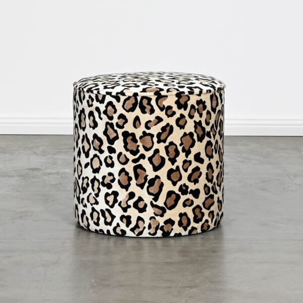 LEOPARD OTTOMAN – Manyara Home